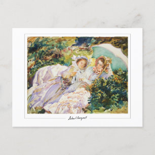 John Singer Sargent #214 - Fine Art Postkarte