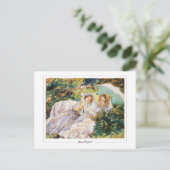 John Singer Sargent #214 - Fine Art Postkarte (Stehend Vorderseite)