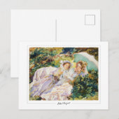John Singer Sargent #214 - Fine Art Postkarte (Vorne/Hinten)