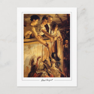 John Singer Sargent #215-2 - Kunst Postkarte