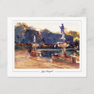 John Singer Sargent #227 - Feine Kunst Postkarte