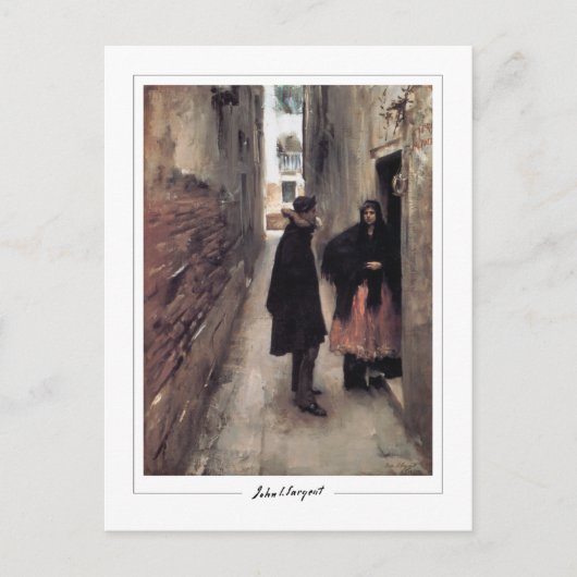 John Singer Sargent #24-2 - Fine Art Postkarte (Vorderseite)