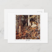 John Singer Sargent #24 - Fine Art Postkarte (Vorne/Hinten)