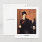 John Singer Sargent #29 - Fine Art Postkarte (Vorne/Hinten)