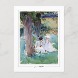 John Singer Sargent #321-2 - Fine Art Postkarte