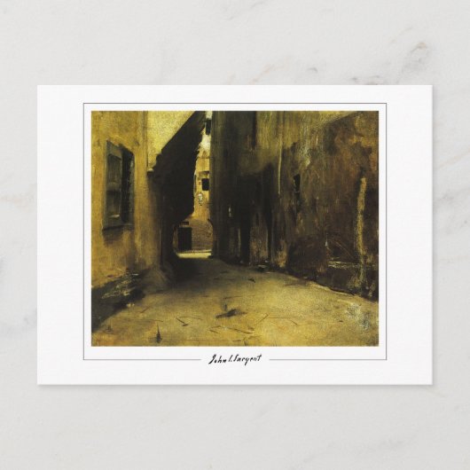 John Singer Sargent #337 - Fine Art Postkarte (Vorderseite)
