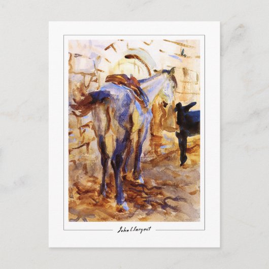 John Singer Sargent #339 - Fine Art Postkarte (Vorderseite)