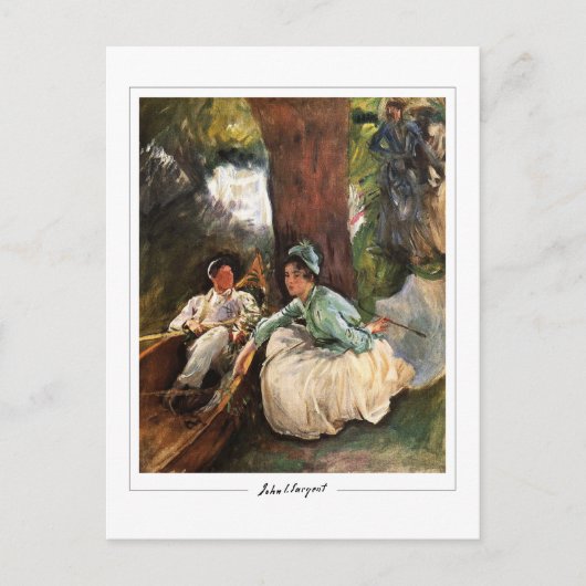 John Singer Sargent #358 - Fine Art Postkarte (Vorderseite)