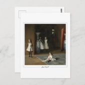 John Singer Sargent #37-2 - Fine Art Postkarte (Vorne/Hinten)