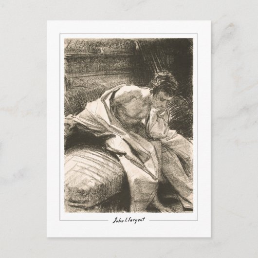 John Singer Sargent #381 - Fine Art Postkarte (Vorderseite)
