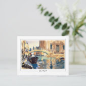 John Singer Sargent #405-2 - Kunst Postkarte (Stehend Vorderseite)