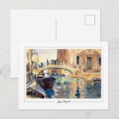 John Singer Sargent #405-2 - Kunst Postkarte (Vorne/Hinten)