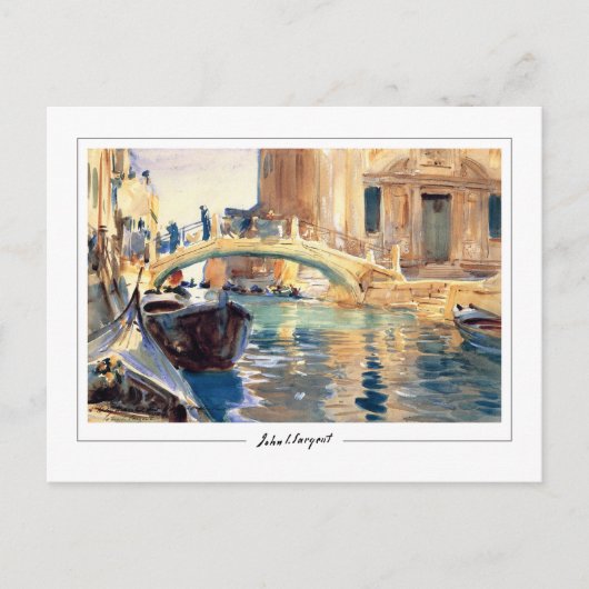 John Singer Sargent #405-2 - Kunst Postkarte (Vorderseite)