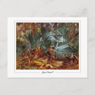 John Singer Sargent #410-2 - Fine Art Postkarte