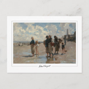 John Singer Sargent #4 - Feine Kunst Postkarte