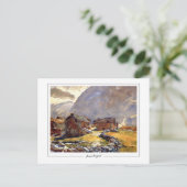 John Singer Sargent #60-2 - Fine Art Postkarte (Stehend Vorderseite)