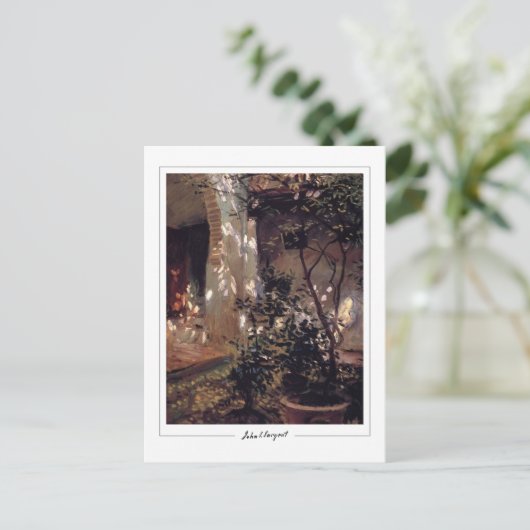 John Singer Sargent #74-2 - Fine Art Postkarte (Stehend Vorderseite)