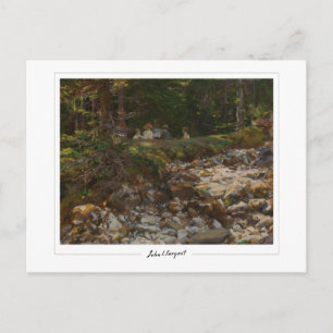 John Singer Sargent #7 - Feine Kunst Postkarte