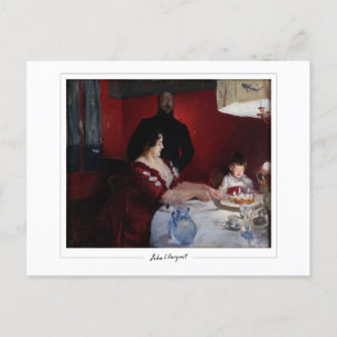 John Singer Sargent #8 - Feine Kunst Postkarte