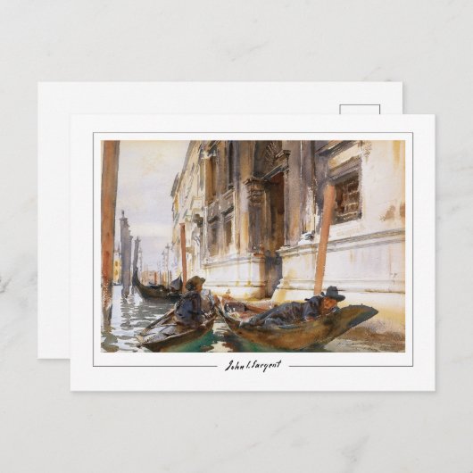 John Singer Sargent #9-2 - Fine Art Postkarte (Vorne/Hinten)