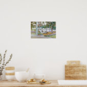 John Singer Sargent - Abbildung in Hammock, Florid Poster (Küche)