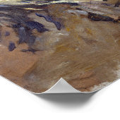 John Singer Sargent Ägypter Wasseraufbereitung Poster (Ecke)