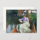 John Singer Sargent - Am Fluss Postkarte (Vorne/Hinten)