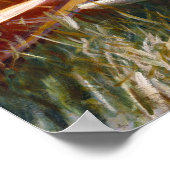 John Singer Sargent an Out-of-Doors-Studie Poster (Ecke)