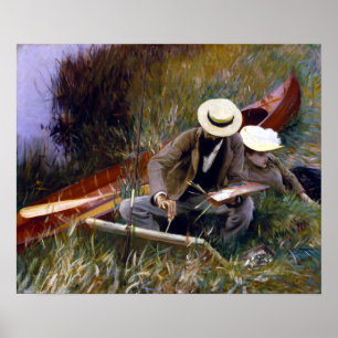 John Singer Sargent an Out-of-Doors-Studie Poster