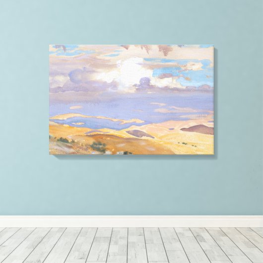 John Singer Sargent - aus Jerusalem Leinwanddruck (Insitu (Holzboden))