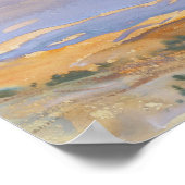 John Singer Sargent - aus Jerusalem Poster (Ecke)