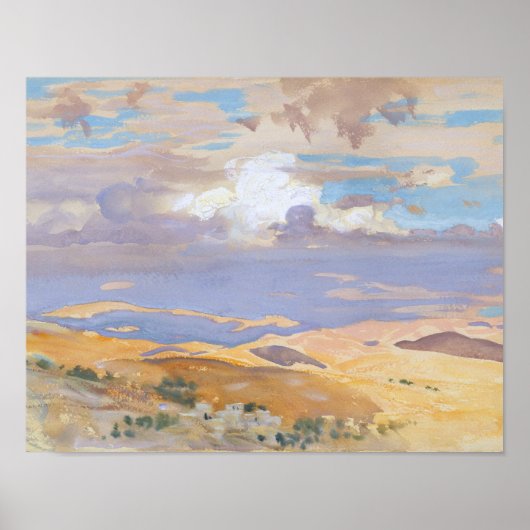 John Singer Sargent - aus Jerusalem Poster (Vorne)