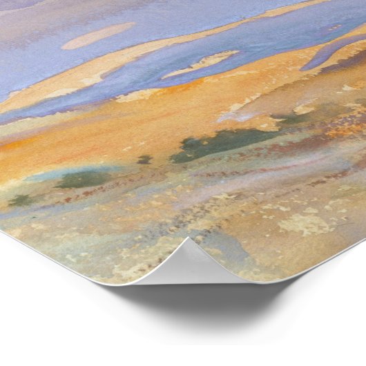 John Singer Sargent - aus Jerusalem Poster (Ecke)