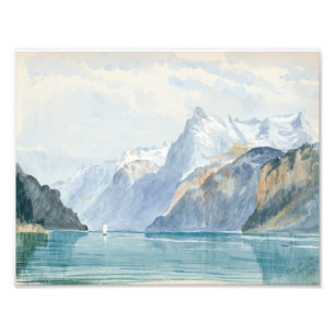 John Singer Sargent - Bay of Uri, Brunnen Fotodruck
