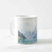 John Singer Sargent - Bay of Uri, Brunnen Kaffeetasse (Vorderseite Links)