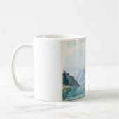 John Singer Sargent - Bay of Uri, Brunnen Kaffeetasse (Links)