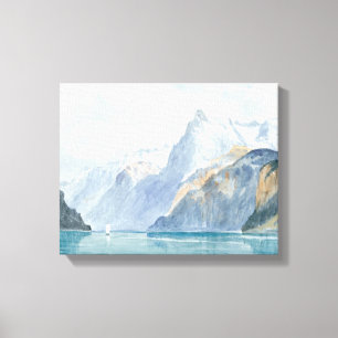 John Singer Sargent - Bay of Uri, Brunnen Leinwanddruck