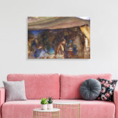 John Singer Sargent - Beduinenzelt Leinwanddruck (Insitu (Wohnzimmer))