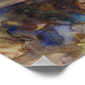 John Singer Sargent - Beduinenzelt Poster (Ecke)