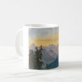 John Singer Sargent - Blick vom Pilatus Kaffeetasse (Vorderseite Links)
