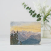 John Singer Sargent - Blick vom Pilatus Postkarte (Stehend Vorderseite)