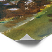 John Singer Sargent - Boboli Garden, Florenz Poster (Ecke)