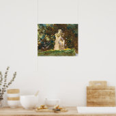 John Singer Sargent - Boboli Garden, Florenz Poster (Küche)