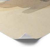 John Singer Sargent - Boy on Water Buffalo Poster (Ecke)