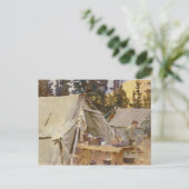 John Singer Sargent - Camp am Lake O'Hara Postkarte (Stehend Vorderseite)