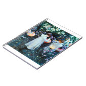 John Singer Sargent Carnation Lily Lily Rose Notizblock (Linke Seite)