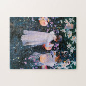 John Singer Sargent Carnation Lily Lily Rose Puzzle (Horizontal)