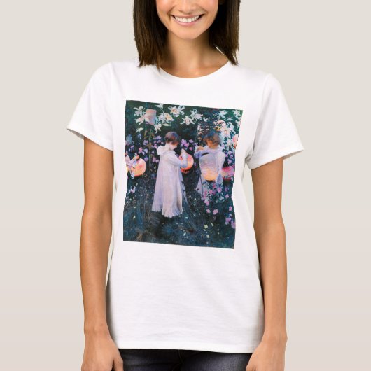 John Singer Sargent Carnation Lily Lily Rose T-Shirt (Vorderseite)