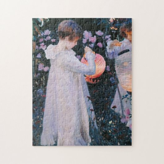 John Singer Sargent Carnation Lily Puzzle (Vertikal)
