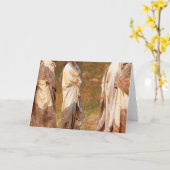 John Singer Sargent Cashmere Karte (Gelbe Blume)